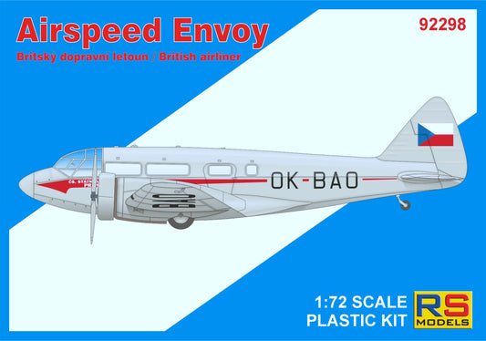 RS Models 92298 1:72 Airspeed Envoy, Castor engine