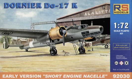 RS Models 92030 1:72 Dornier Do-17K Late Version