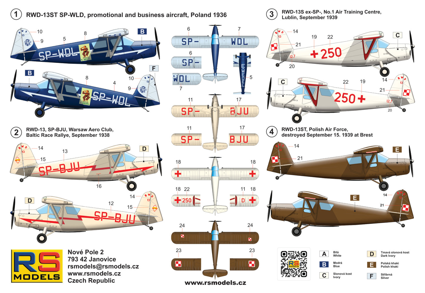 RS Models RSMI92301 1:72 RWD-13S/ST
