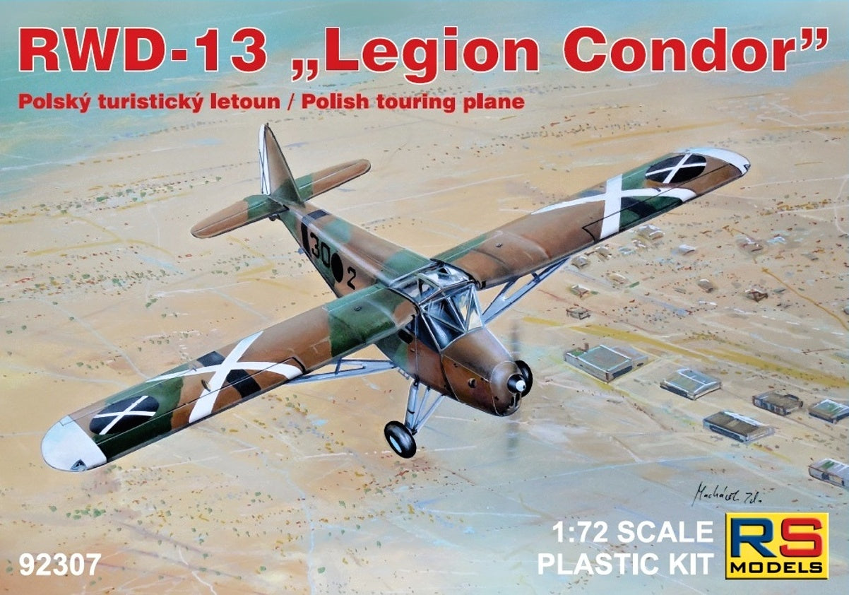 RS Models RSMI92307 1:72 RWD-13 Legion Condor