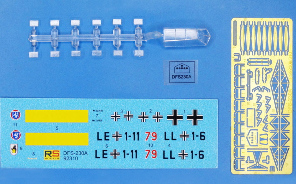 RS Models 92310 1:72 DFS-230A 'Festung Breslau'