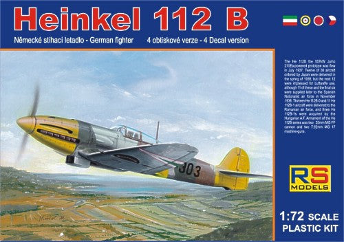 RS Models 92062 1:72 Heinkel He-112