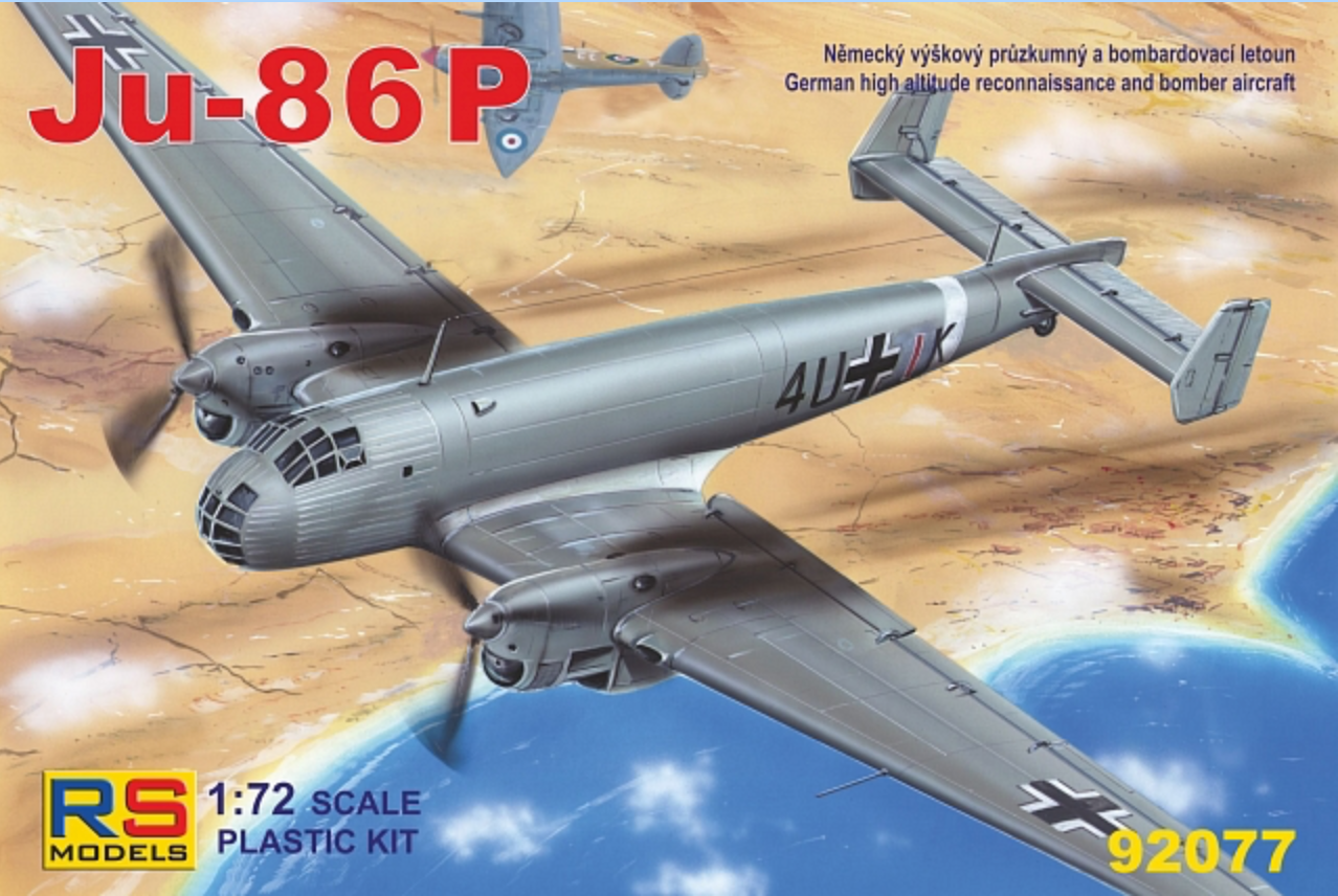 RS Models 92077 1:72 Junkers Ju-86P