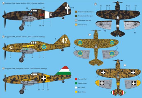 RS Models 9286 1:72 Reggiane Re.2006