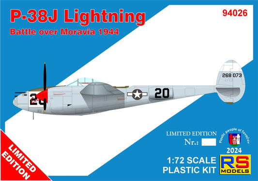 RS Models RSMI94026 1:72 Lockheed P-38J-15 LO 'Battle over Moravia'