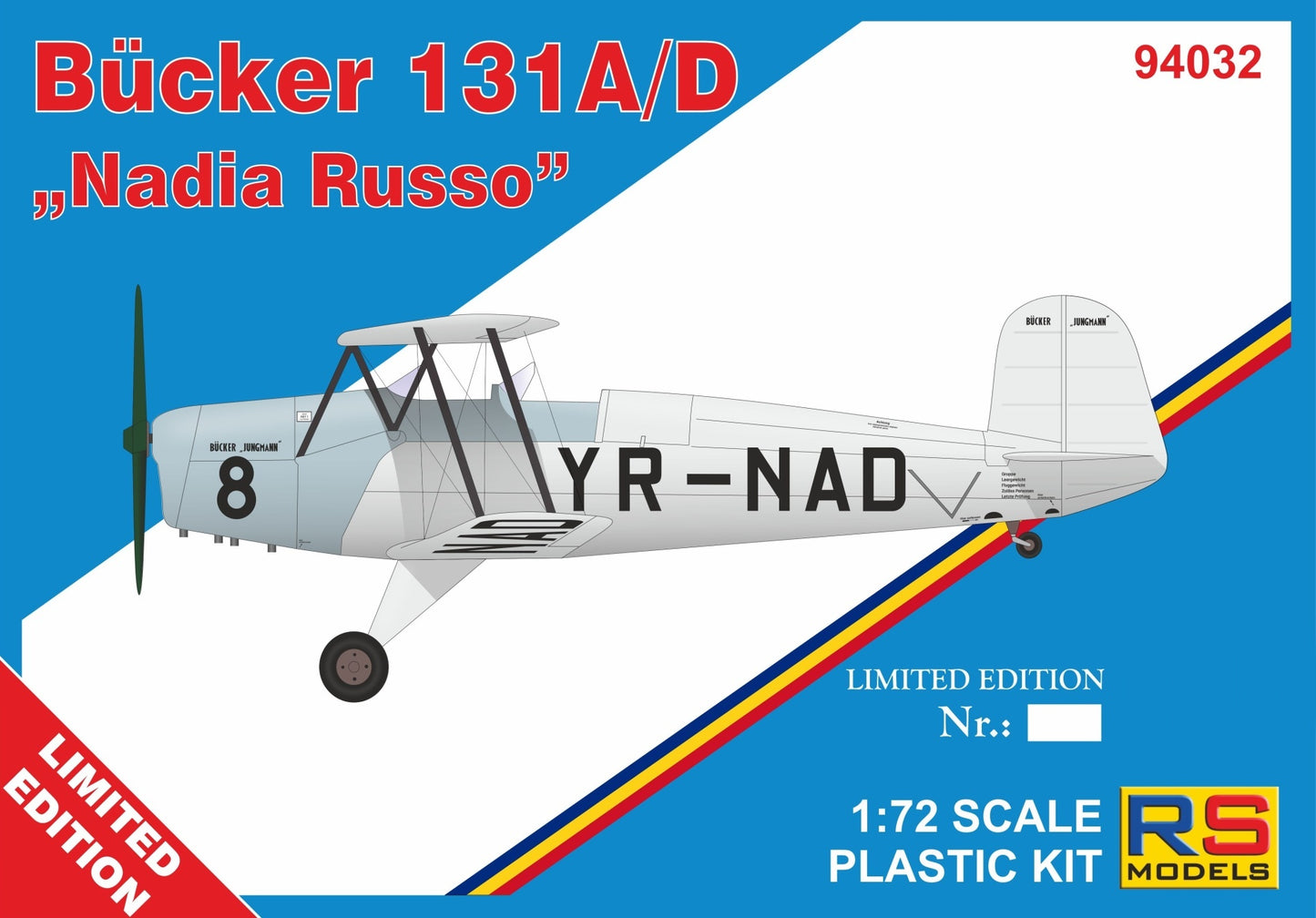 RS Models RSMI94032 1:72 BÃ¼cker Bu-131A/D 'Nadia Russo'