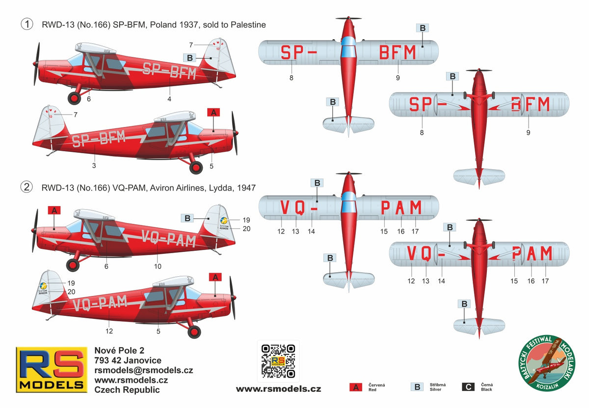 RS Models 94099 1:72 RWD-13