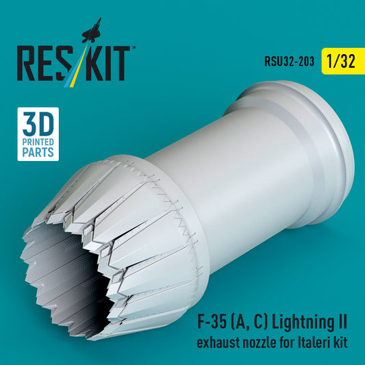 ResKit RSU32-0203 1:32 Lockheed-Martin F-35A/C Lightning II exhaust nozzle