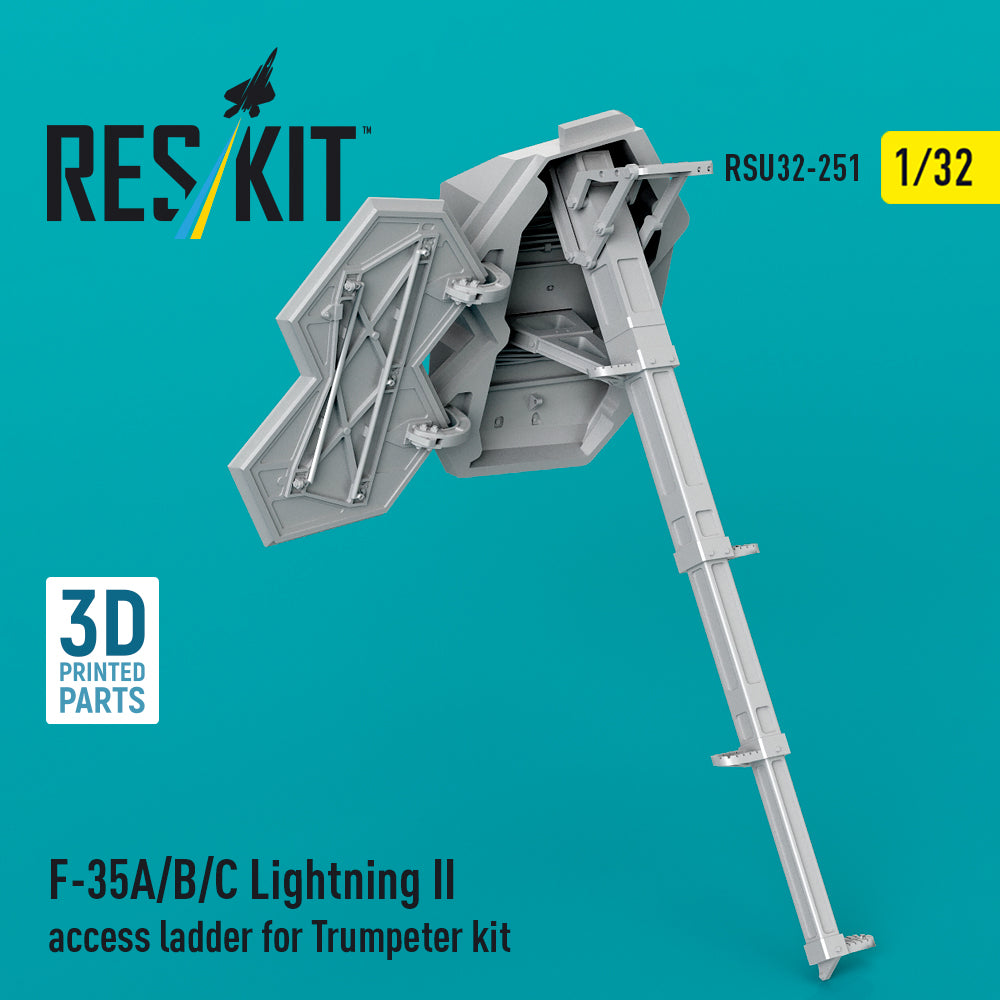 ResKit RSU32-251 1:32 F-35A/F-35B/F-35C Lightning II access ladder