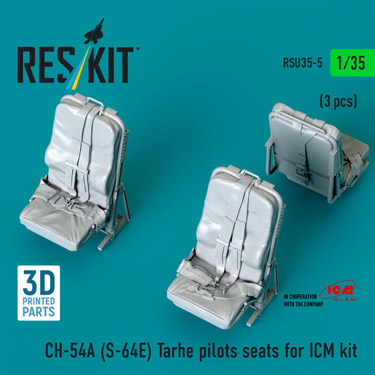 ResKit RSU35-5 1:35 Sikorsky CH-54A (S-64E) Tarhe pilots seats