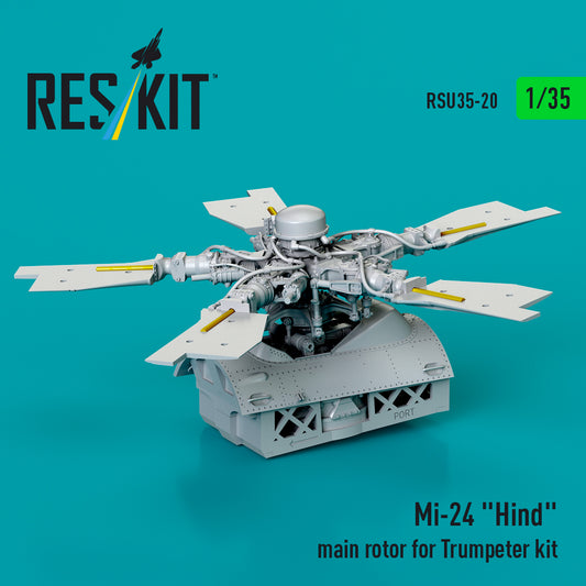 ResKit RSU35-20 1:35 Mil Mi-24 Hind main rotor