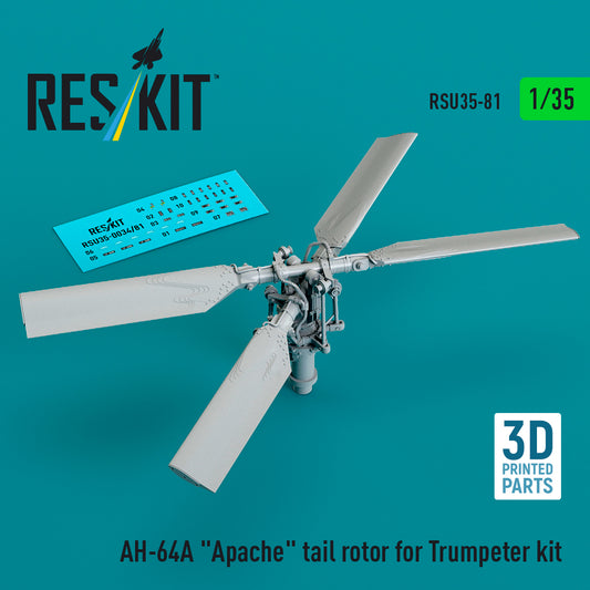 ResKit RSU35-81 1:35 Bell/Boeing AH-64A Apache tail rotor