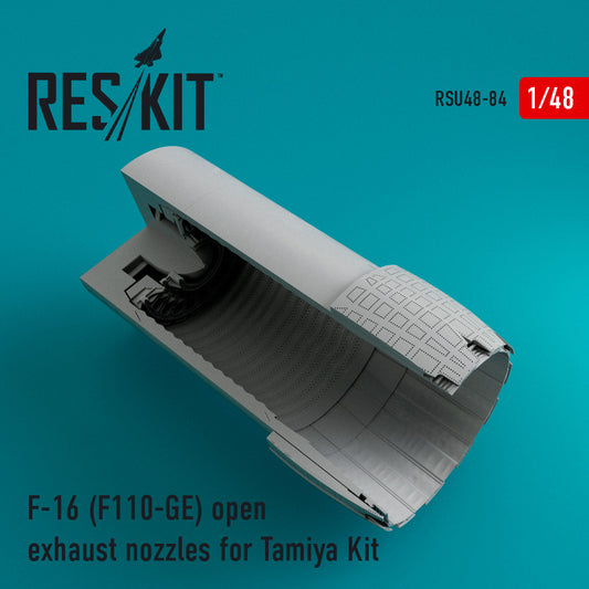 ResKit RSU48-84 1:48 Lockheed-Martin F-16C (F110-GE) open exhaust nozzles