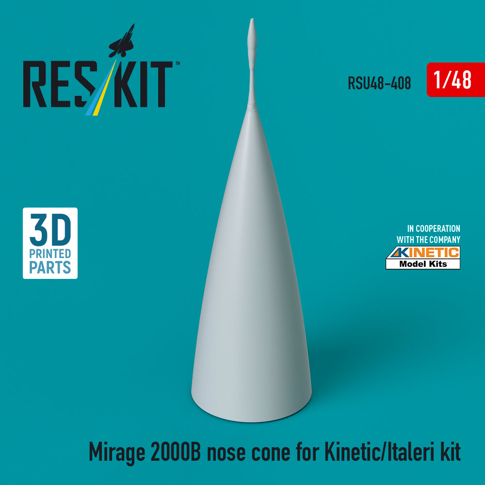 ResKit RSU48-408 1:48 Dassault Mirage 2000B nose cone