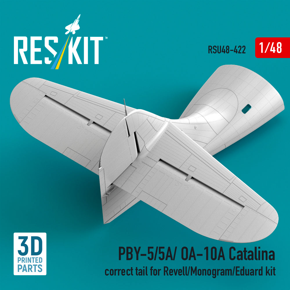 ResKit RSU48-0422 1:48 PBY-5/PBY-5A/OA-10A Catalina correct tail
