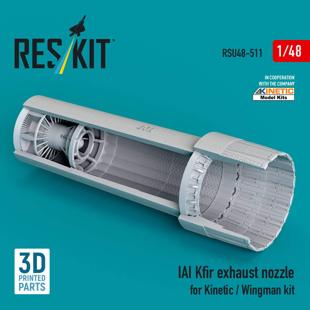 ResKit RSU48-511 1:48 IAI Kfir exhaust nozzle