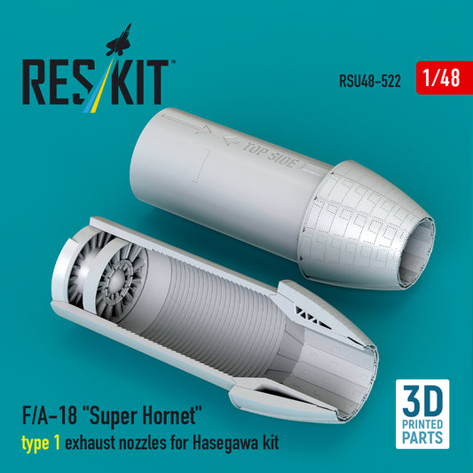 ResKit RSU48-522 1:48 Boeing F/A-18  Super Hornet  type 1 exhaust nozzles