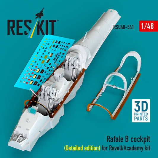 ResKit RSU48-541 1:48 Dassault Rafale B cockpit cockpit (Detailed edition)