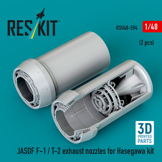ResKit RSU48-0594 1:48 JASDF F-1 / T-2 exhaust nozzles