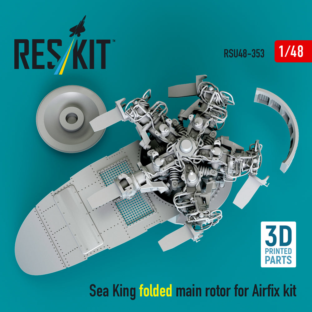 ResKit RSU48-0353 1:48 Westland Sea King folded main rotor