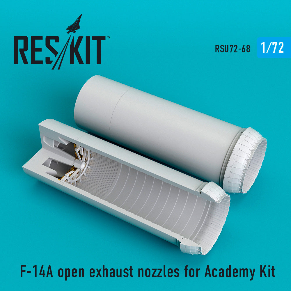 ResKit RSU72-68 1:72 Grumman F-14A Tomcat open exhaust nozzles