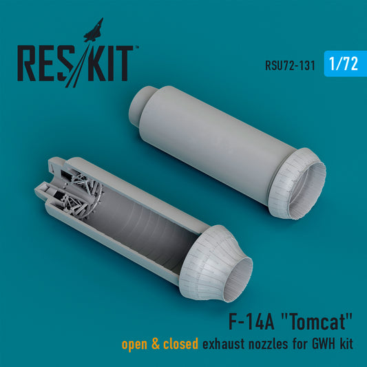 ResKit RSU72-131 1:72 F-14A Tomcat open & closed exhaust nozzles