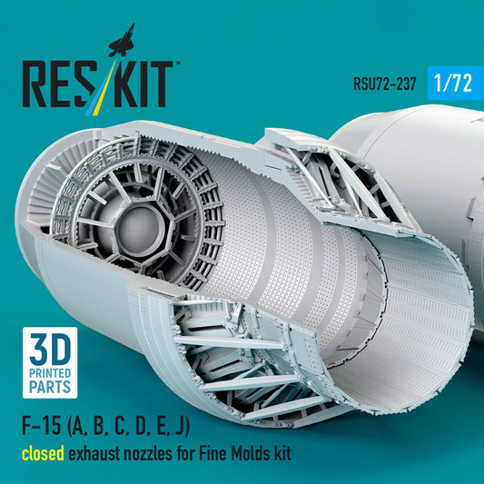 ResKit RSU72-237 1:72 McDonnell F-15 Eagle closed exhaust nozzles