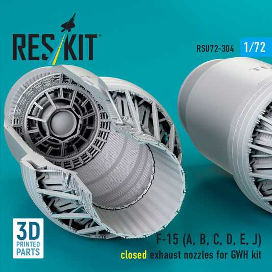 ResKit RSU72-304 1:72 F-15 Eagle closed exhaust nozzles