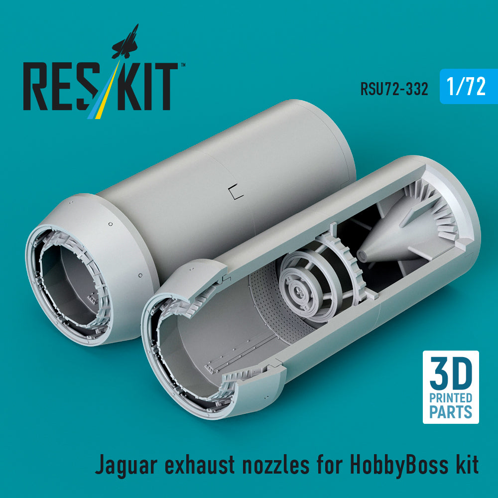 ResKit RSU72-332 1:72 Sepecat Jaguar exhaust nozzles