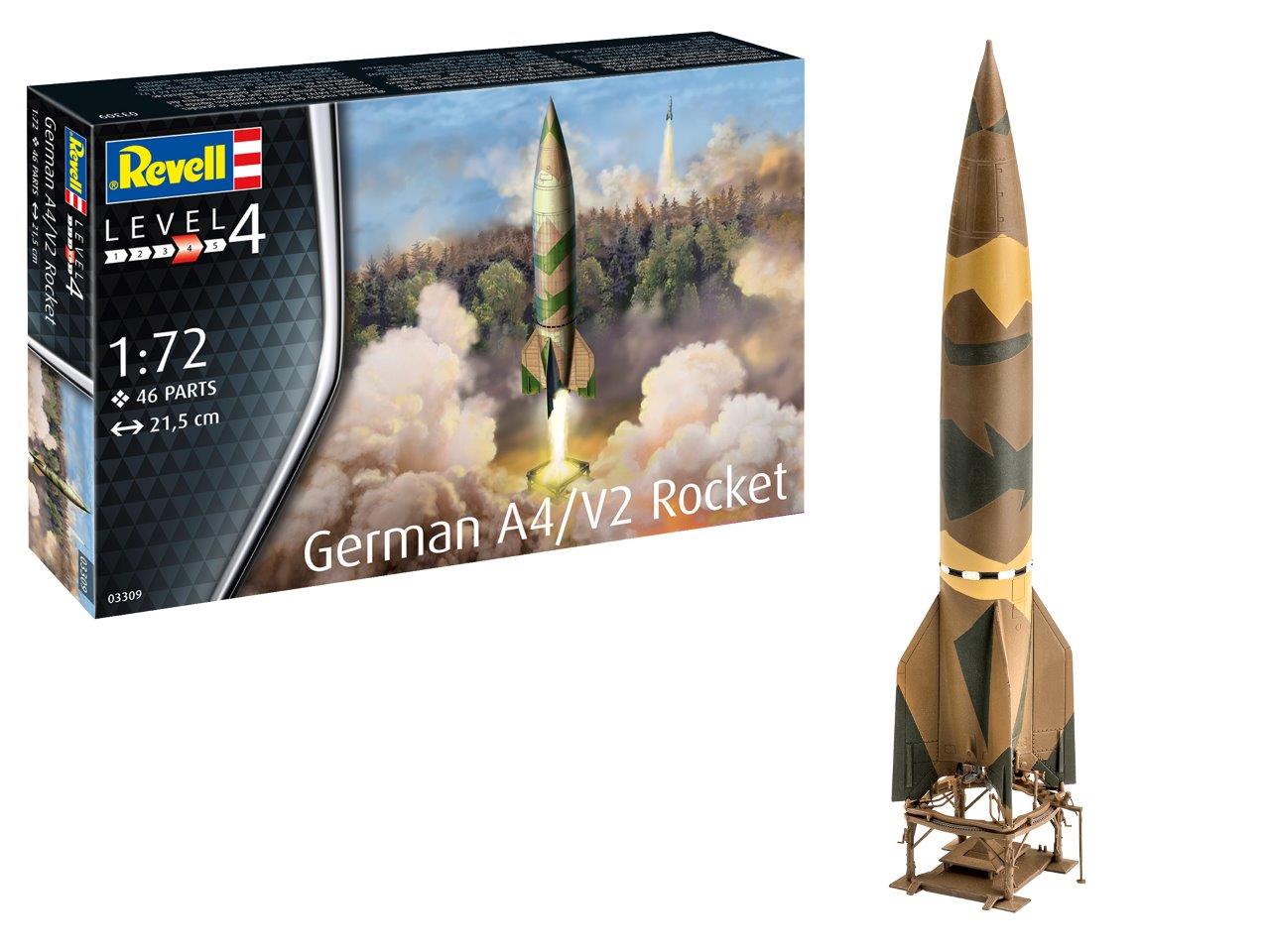 Revell 03309 1:72 German A-4/V-2 Rocket