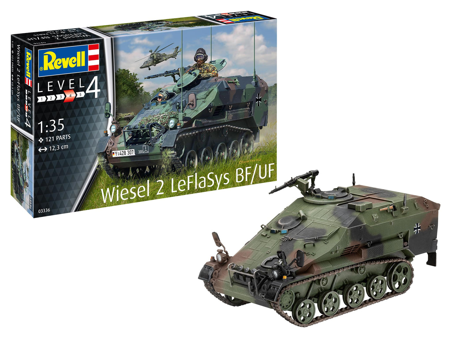 Revell 03336 1:35 Wiesel 2 LeFlaSys BF/UF