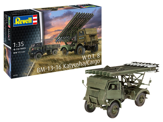 Revell 03338 1:35 BM-13-16 on W.O.T. 8 Chassis