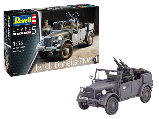 Revell 03339 1:35 le. gl. Einheits-PKW 4