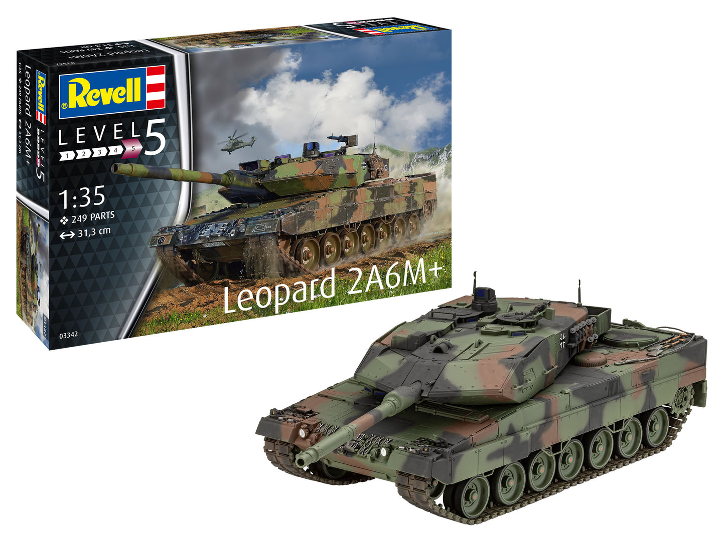 Revell 03342 1:35 Leopard 2 A6M+