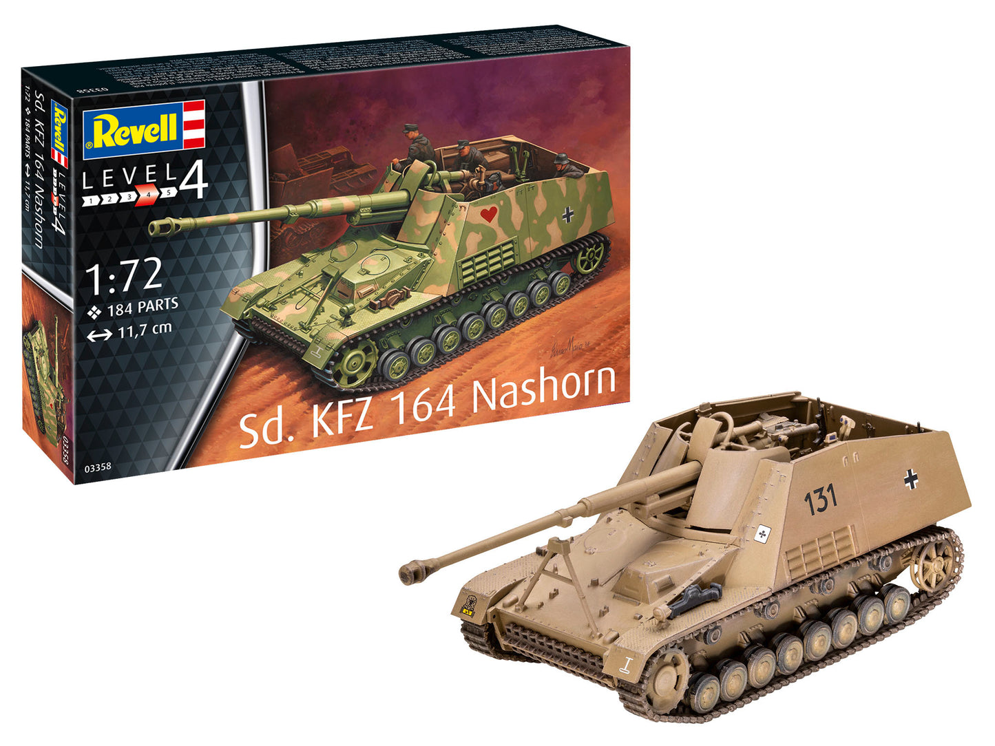 Revell 03358 1:72 Sd.Kfz.164 Nashorn