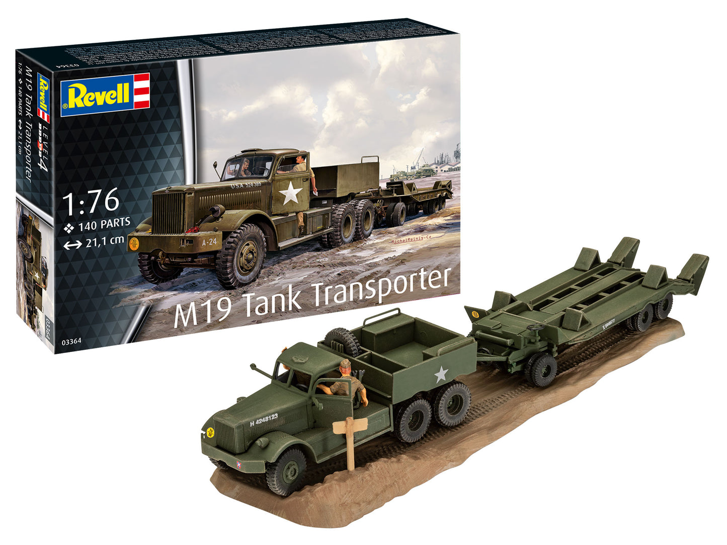 Revell 03364 1:72 M19 Tank Transporter