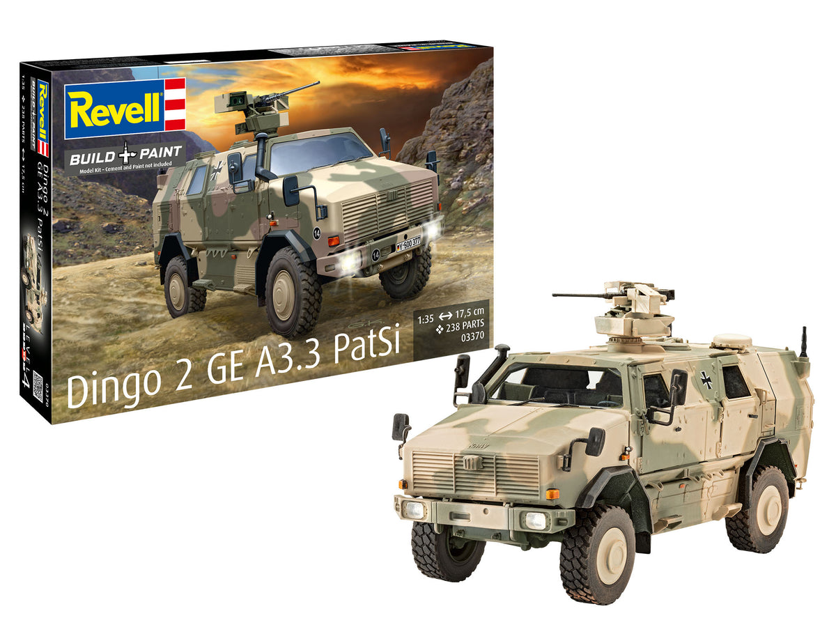 Revell 03370 1:35 Dingo 2 GE A3.3 PatSi