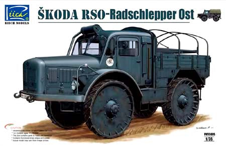 Riich Models RV35005 1:35 Skoda RSO Radschlepper OST WWII