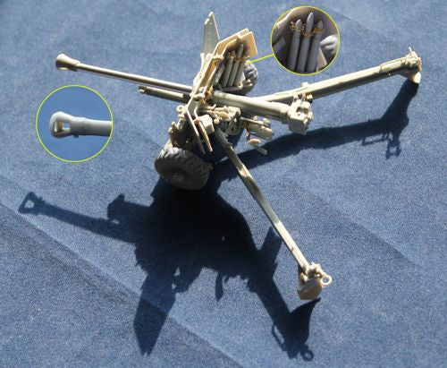 Riich Models RV35018 1:35 Ordnance QF 6-Pdr. Mk.IV Late War Infantry Anti-tank Gun (w/Metal gun barrel)