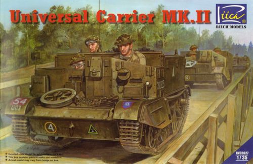 Riich Models RV35027 1:35 Universal Carrier Mk.II with full interior