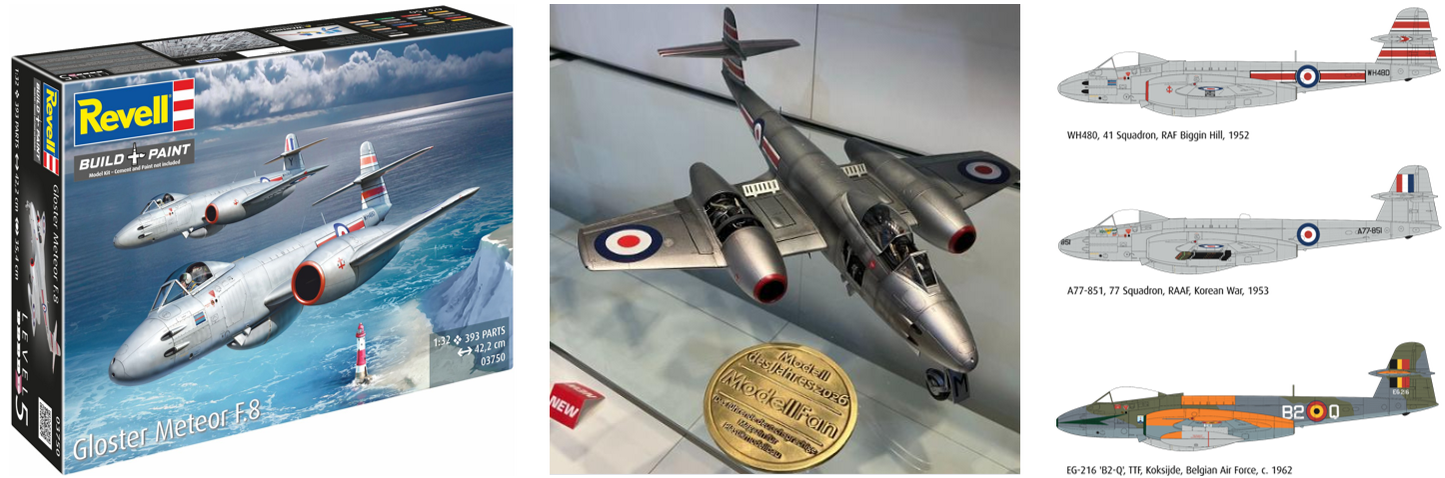 Revell 03750 1:32 Gloster Meteor F.8