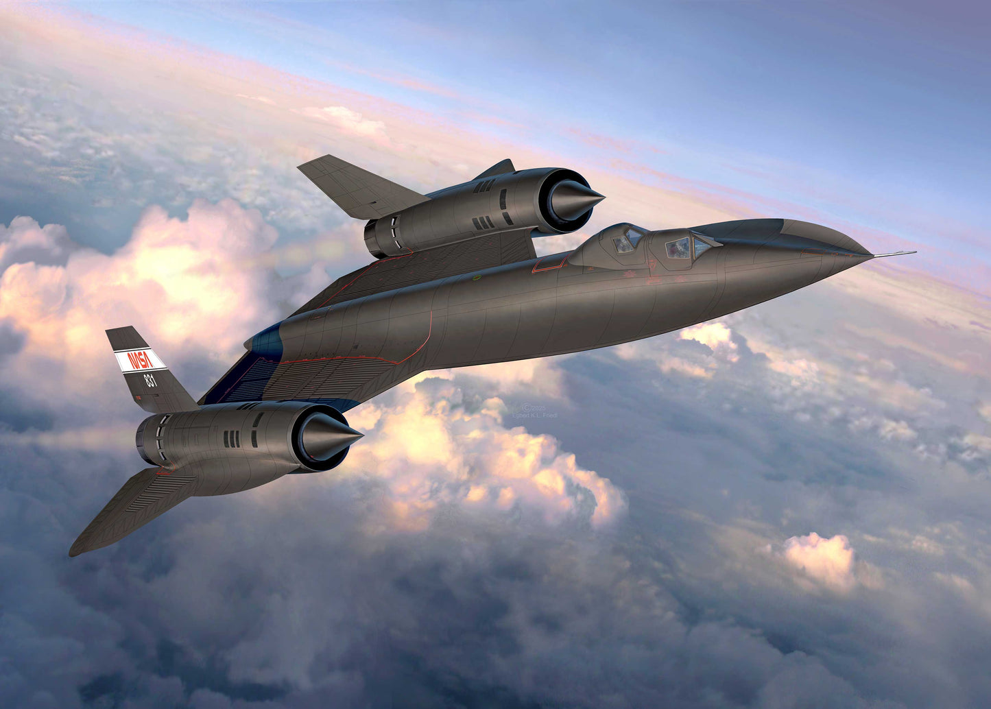 Revell 03751 1:48 Lockheed SR-71B Blackbird