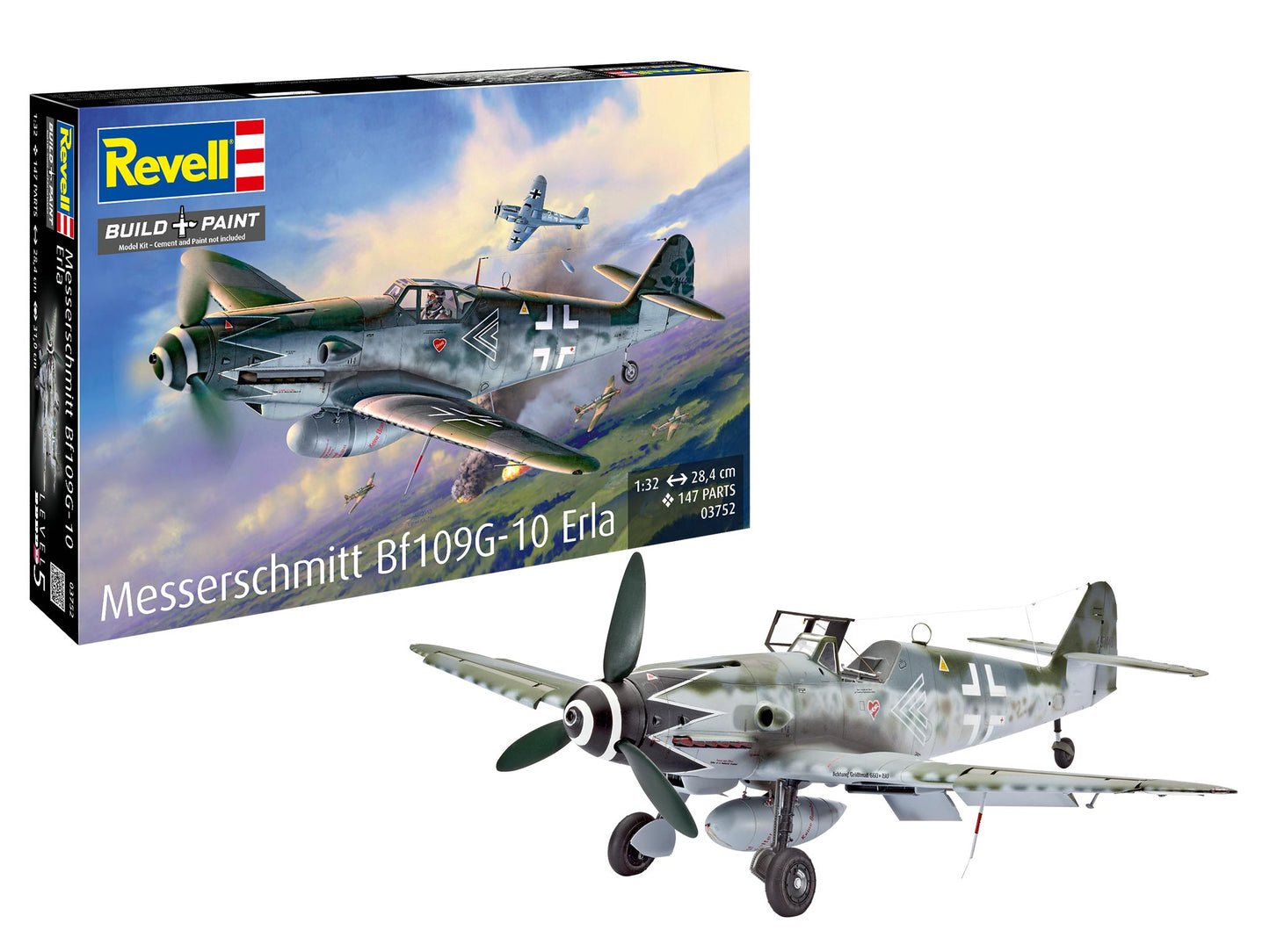 Revell 03752 1:32 Messerschmitt Bf-109G-10 Erla