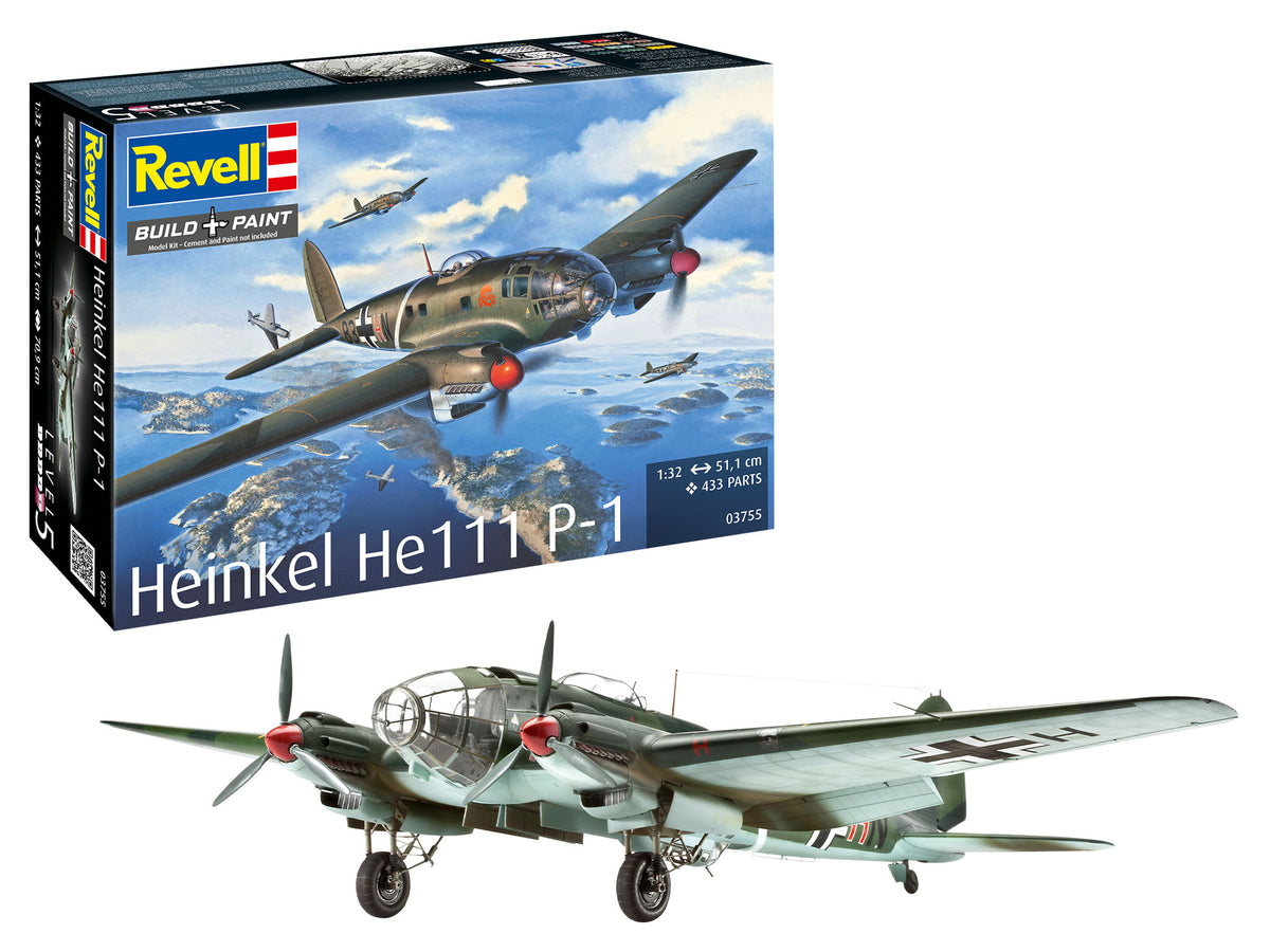Revell 03755 1:32 Heinkel He-111P-1