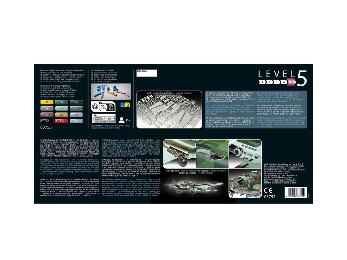 Revell 03755 1:32 Heinkel He-111P-1