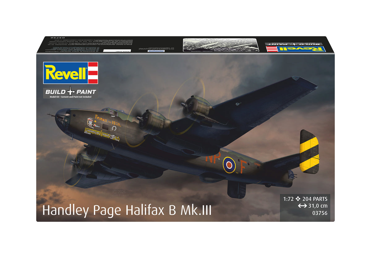 Revell 03756 1:72 Handley Page Halifax B.MkIII