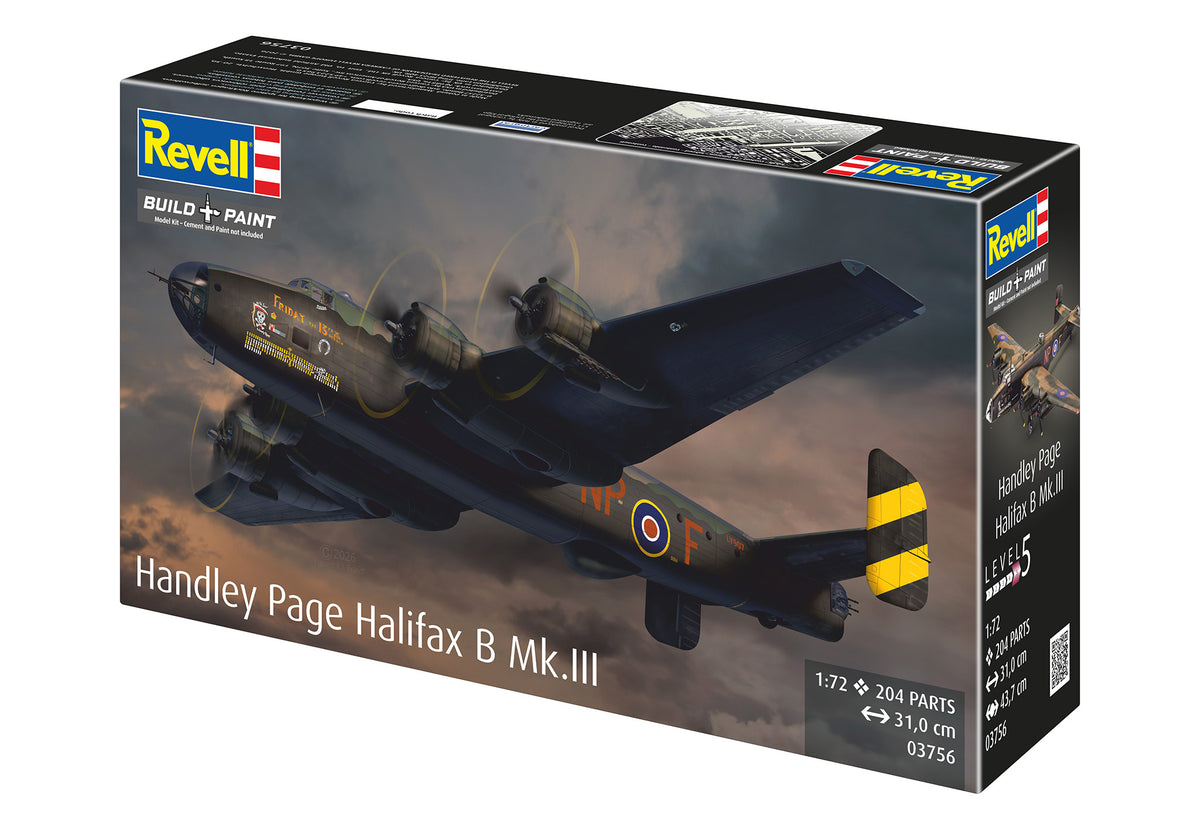 Revell 03756 1:72 Handley Page Halifax B.MkIII