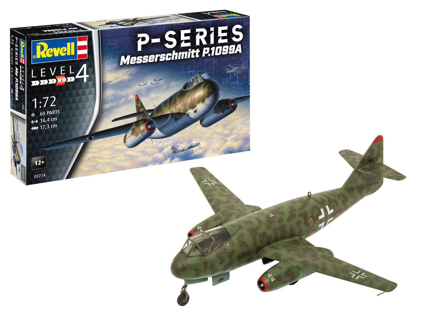 Revell 03774 1:72 Messerschmitt P.1099A - P-Series