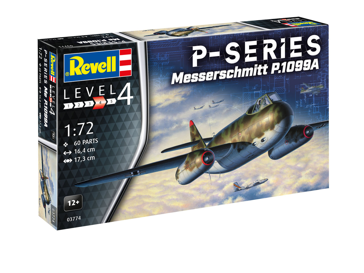 Revell 03774 1:72 Messerschmitt P.1099A - P-Series