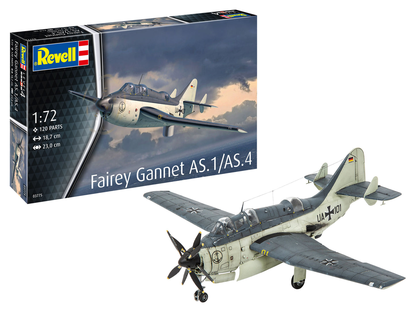 Revell 03775 1:72 Fairey Gannet AS.1/AS.4